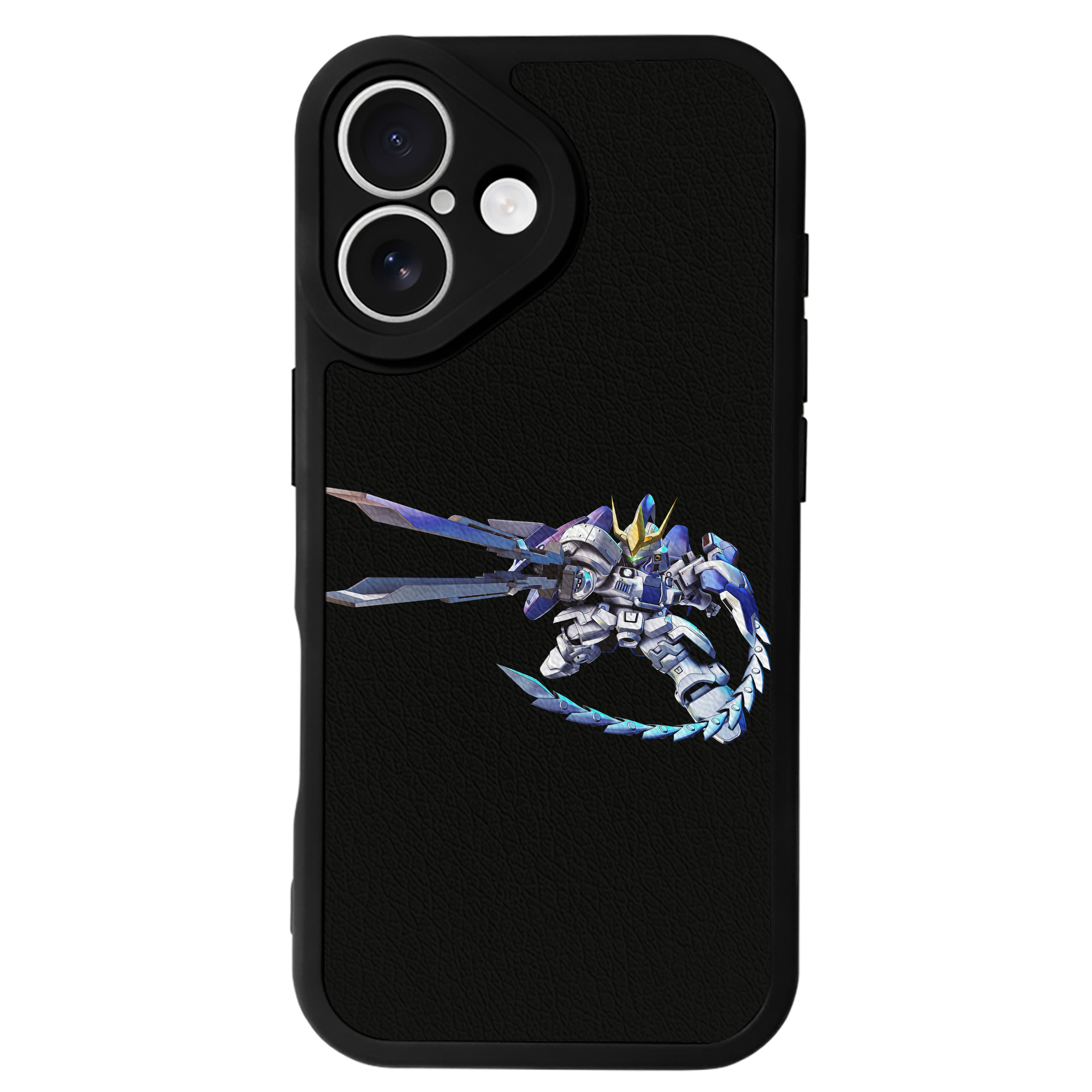 （画像用） 機動戦士ガンダム Mobile Suit Gundam 【iPhone 16シリーズ対応】シリコンスマホケース（レザー調） 材質：シリコン
